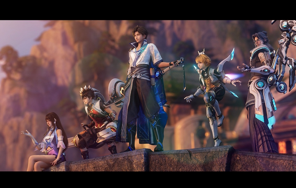 图片[1]-《王者荣耀世界》稷下星之队动画-涂CG