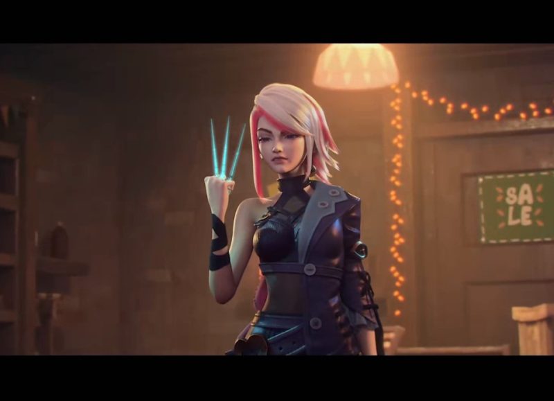 《决胜巅峰》英雄梅丽莎CG动画-涂CG