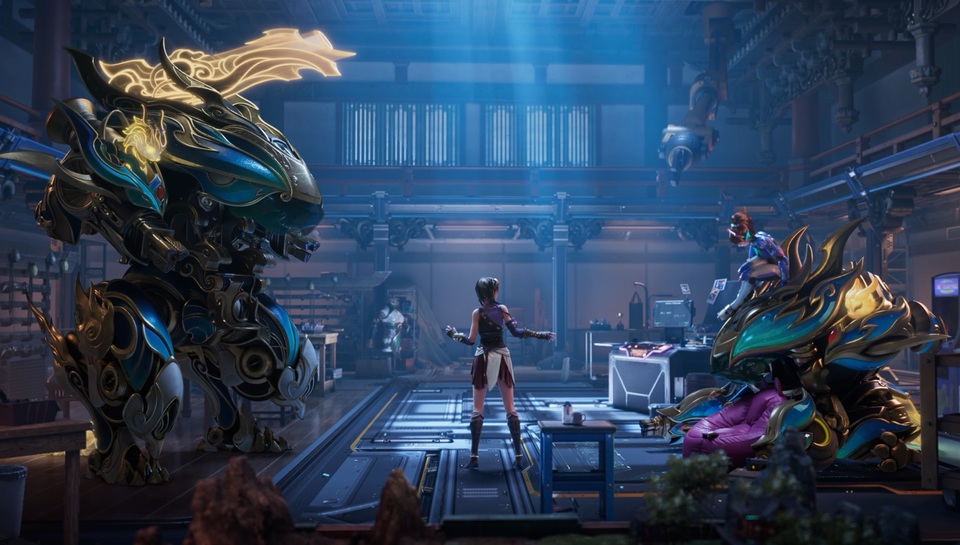 《永劫无间》联动守望先锋cg动画-涂CG