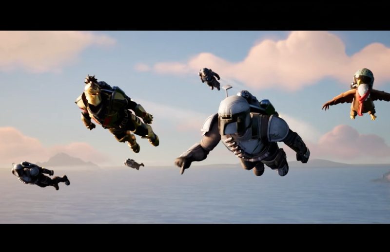 《堡垒之夜》联动星球大战cg动画-涂CG