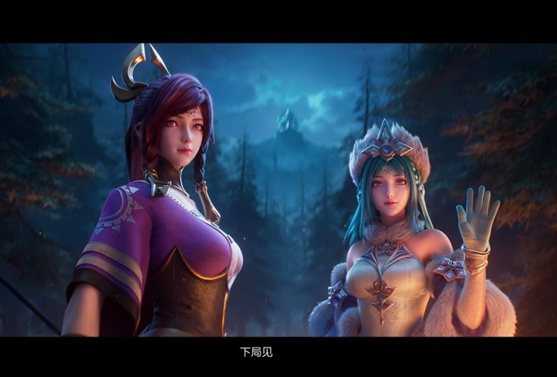 《王者荣耀》联动世界赴春约·上cg动画-涂CG