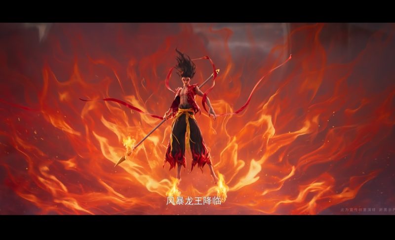 《王者荣耀》联动哪吒之魔童闹海cg动画-涂CG